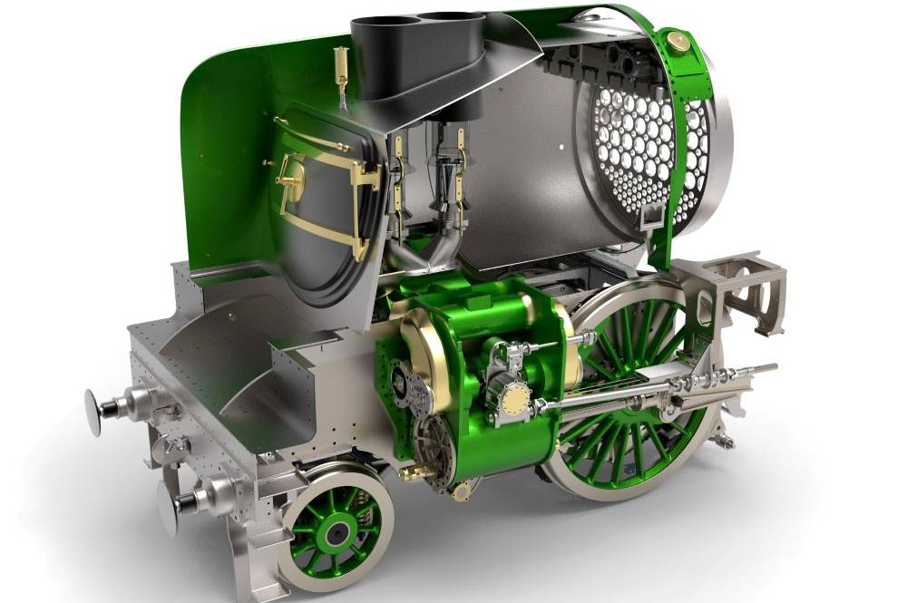Latest News April 2021 - new-build P2 No. 2007 Prince of Wales steam locomotive