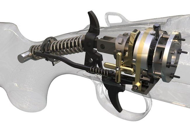 A mechanism for a sporting gun