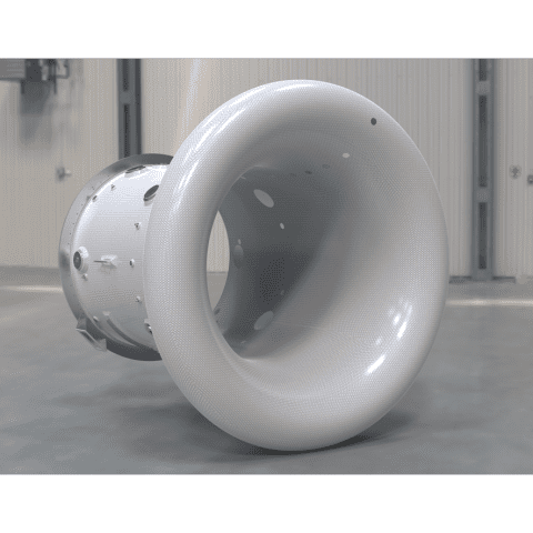 Gas Turbine Composite Air Intake - Frewer Engineering